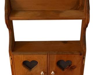 48 - Farmhouse Style Wall Shelf/Cabinet 30 x 18 x 6

