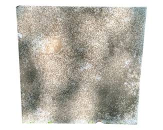 85 - Marble/concrete? Slab - 34 x 34
