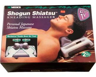613 - Homedics Shogun Shiatsu Kneading Massager used as-is electric/electronic/mechanical item - no guarantee all components, untested.
