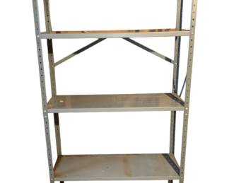 614 - Metal Shelf - 74 x 36 x 12
