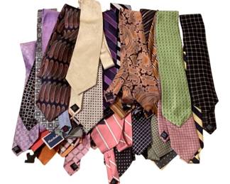 369 - Lot of Assorted Men's Neck Ties
