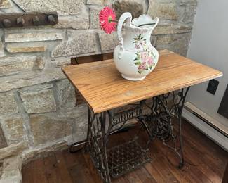 For powered sewing table