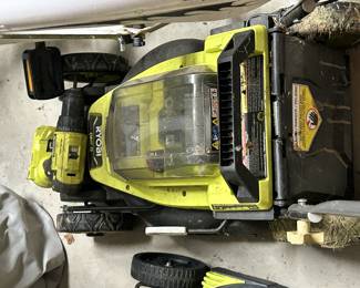 Ryobi One battery lawnmower