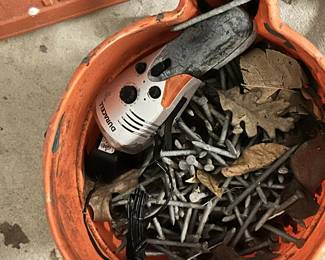 Bucket of nails
