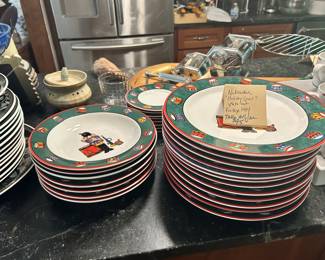 Christmas dining set