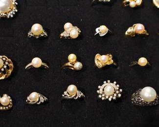Pearl Rings- Ganem Jewelers Ahwatukee Location Estate Sale
Wednesday 8/13-Saturday 8/16, 10am-5pm
3602 E. Ray Road Phoenix AZ 85044
480-706-1850