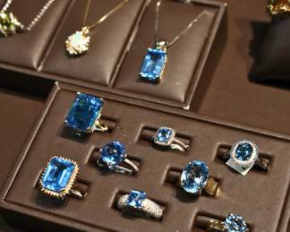 Aquamarine/Blue Topaz Jewelry- Ganem Jewelers Ahwatukee Location Estate Sale
Wednesday 8/13-Saturday 8/16, 10am-5pm
3602 E. Ray Road Phoenix AZ 85044
480-706-1850