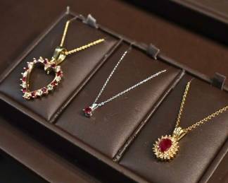 Ruby Necklaces-Ganem Jewelers Ahwatukee Location Estate Sale
Wednesday 8/13-Saturday 8/16, 10am-5pm
3602 E. Ray Road Phoenix AZ 85044
480-706-1850