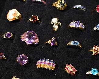 Colored Stone Rings- Ganem Jewelers Ahwatukee Location Estate Sale
Wednesday 8/13-Saturday 8/16, 10am-5pm
3602 E. Ray Road Phoenix AZ 85044
480-706-1850