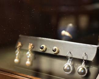 Pearl Earrings- Ganem Jewelers Ahwatukee Location Estate Sale
Wednesday 8/13-Saturday 8/16, 10am-5pm
3602 E. Ray Road Phoenix AZ 85044
480-706-1850
