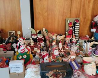 Lots of Christmas items!