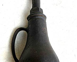 N & W RY cast iron torch