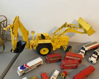 Vintage Metal Tractor