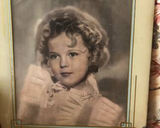 Autographed Shirley Temple