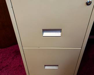 2 Drawer File Cabinet