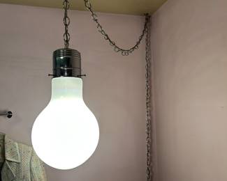 Cool Lightbulb Hanging Swag Light