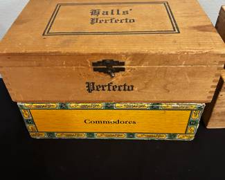 Vintage Cigar Boxes