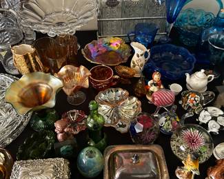 Fenton and Art Glass, Liquor Decanters