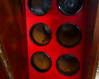 Koronette Fireplace/Stereo/Bar Bottle Storage