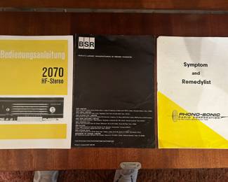 Koronette Bedienungsanleitung 2070 Stereo Manual