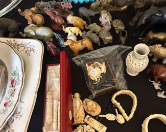 Asian Antiques and Elephant Collection