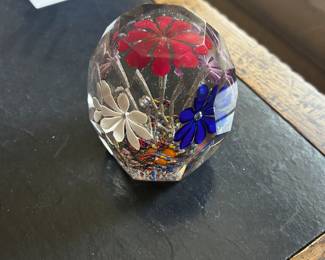 Blown Glass Paper Weight