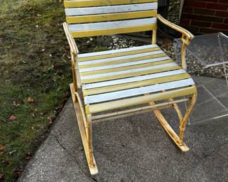 Vintage Patio Rocker