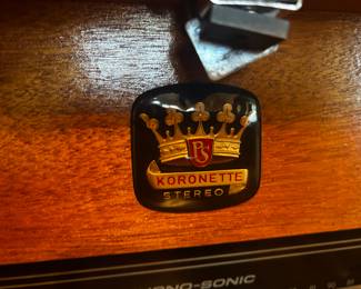 Koronette Stereo Fireplace/Stereo/Bar