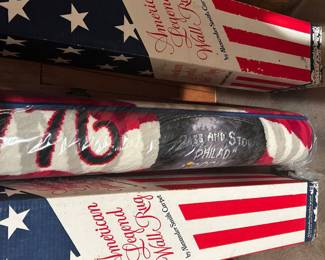 American Legend Wall Rug 1776 2 New in Box