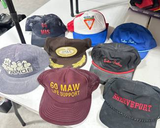 Vintage ball caps and trucker hats