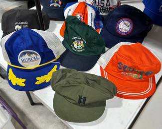 Vintage ball caps and trucker hats