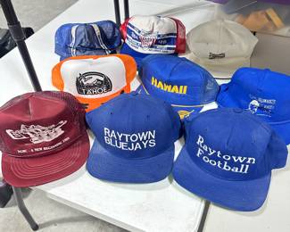 Vintage ball caps and trucker hats