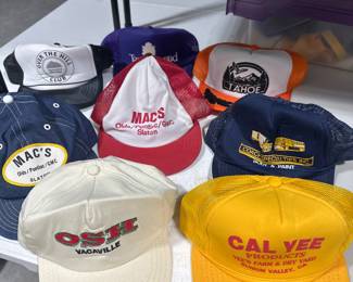 Vintage ball caps and trucker hats