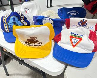 Vintage ball caps and trucker hats