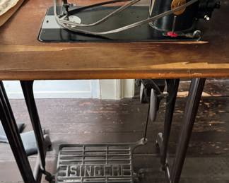 Antique Singer sewing machine