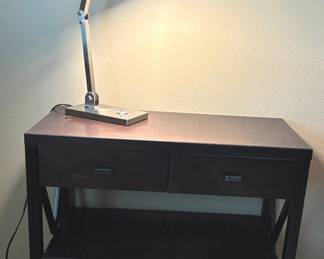 Side Table And Desk Lamp