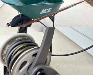Ace Hardware Wheel Barrel And Garden Hose Cart