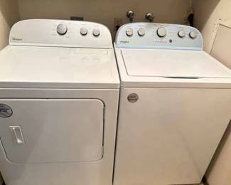 Whirlpool Washer And Dryer