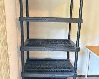 Plastic Shelving Unit