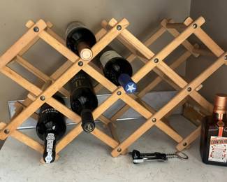 Collapsible Wooden Wine Rack And More