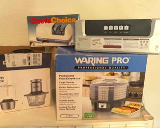 Food Chopper Knife Sharpener Food Dehydrator Vacuum Sealer
