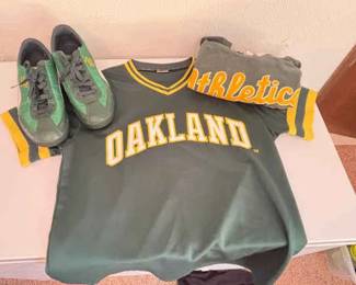 Oakland As Stewart Jersey Pennant Puma Shoes And More