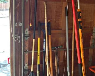 Garden Tools Pole Saws Shovel Rakes Axe And More