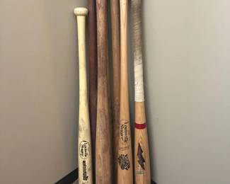 Vintage Wooden Baseball Bats Ted Wiliams MacGregor Mor