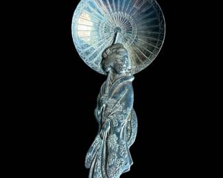 Sterling 950 Japanese Geisha Collector Spoon