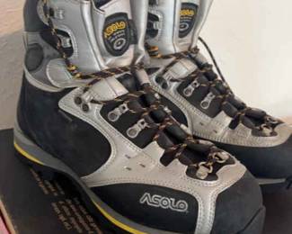 Asolo Hiking Boots And Treking Poles