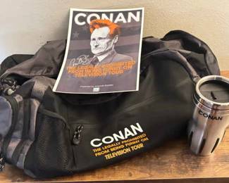 Conan OBrien Signed Photo And More