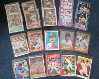 Wade Boggs BoSox Lot of 20 Cards