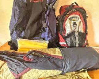 Camping Gear Tent REI Backpack CamelBak Day Pack