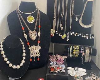 Silver Toned Jewelry Assortment
